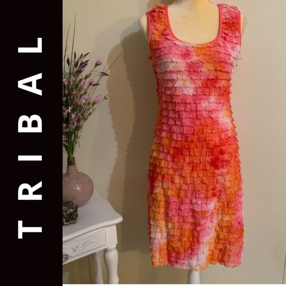 Tribal Dresses & Skirts - Tribal casual sleeveless dress. Size Small